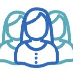 représentation de trois personnes