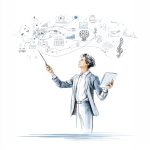 illustration de l’orchestration d’une stratégie CX et IA pour améliorer l’expérience client